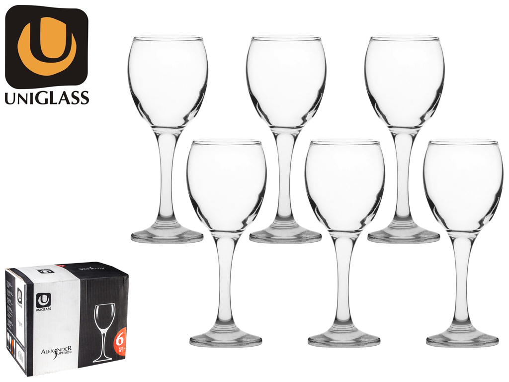 Набор бокалов винных "Alexander Superior" 180мл 94507