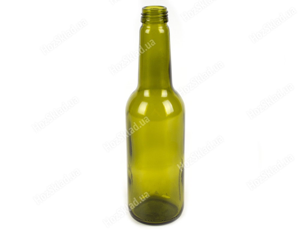 Пляшка під кришку з різьбою WINE VPG 375мл зелена