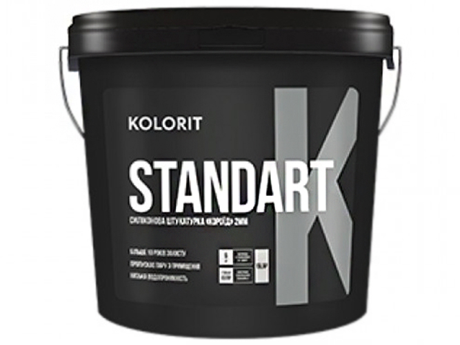 Штукатурка структурная "короед" Kolorit Standart K (база LАP) 25кг