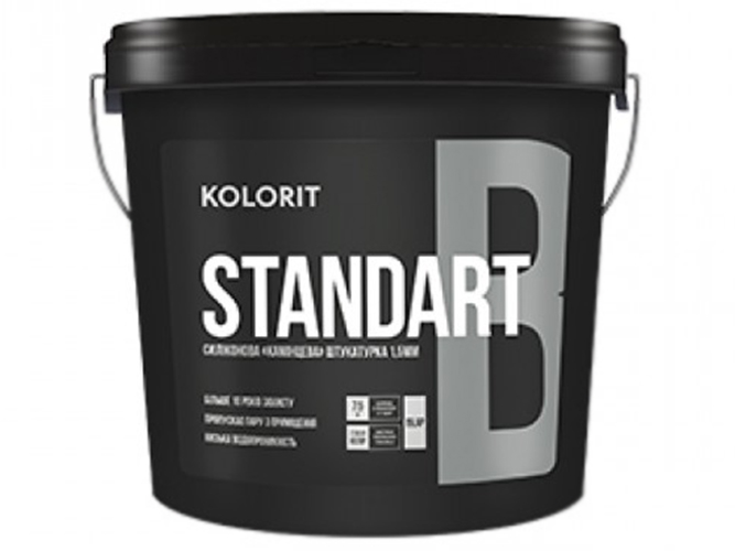 Штукатурка структурная "барашек" Kolorit Standart B (база LАP) 15кг