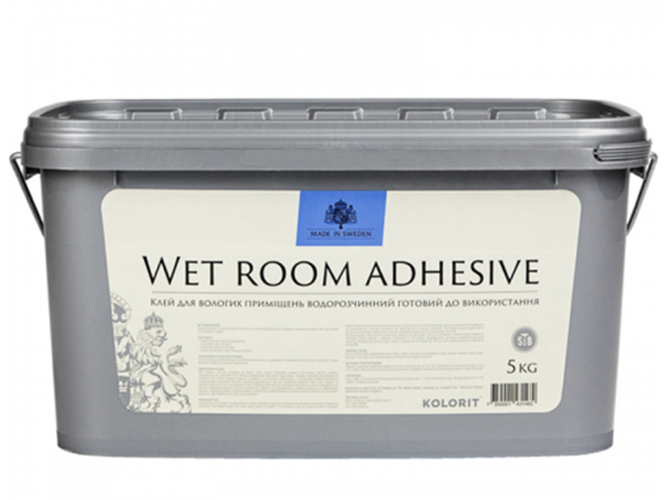Клей для влажных помещений Kolorit Wet Room Adhesive 5кг