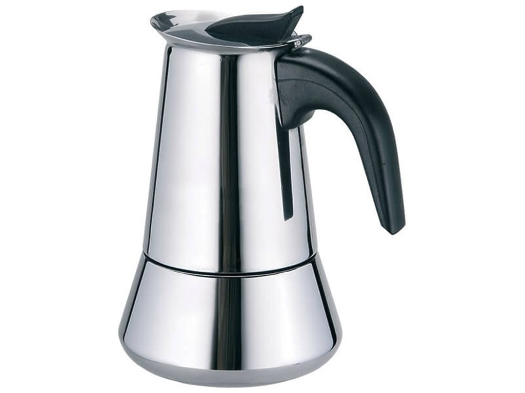 Кофеварка гейзерная Kamille 4 порции, из нержавеющей стали, 200мл