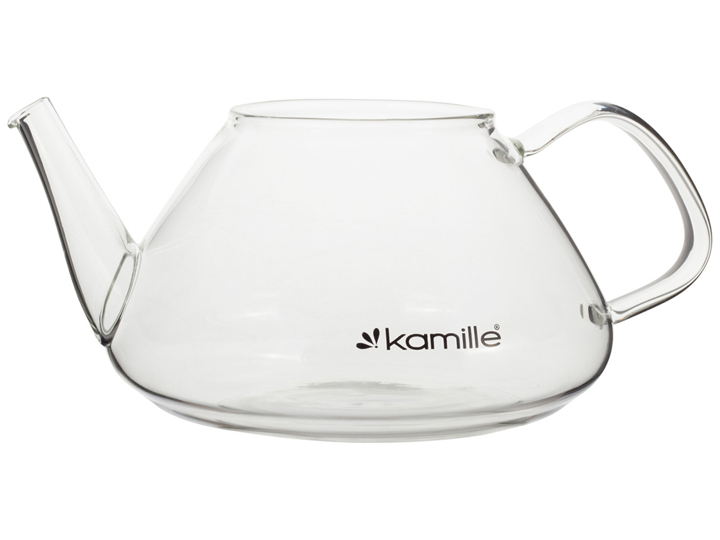 Заварник со съемным ситечком Kamille, 700мл (стекло, нержавеющая сталь)