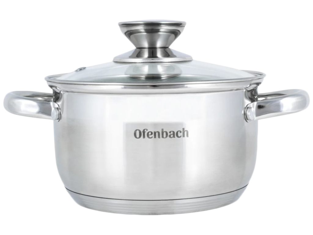 Каструля з кришкою Ofenbach нержавіюча сталь 1,7л