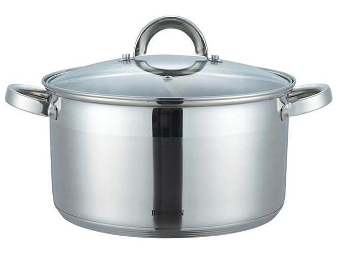 Кастрюля Kamille, из нержавеющей стали, 2л, 18x9см