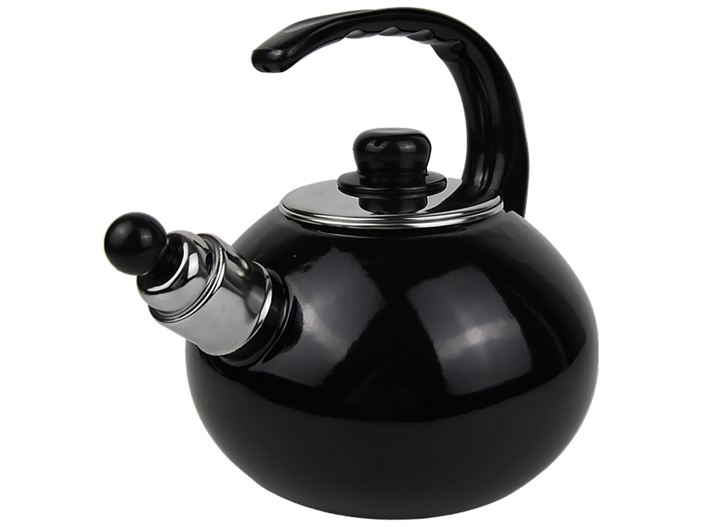 Чайник эмалированный Kamille, со свистком, 2,5л