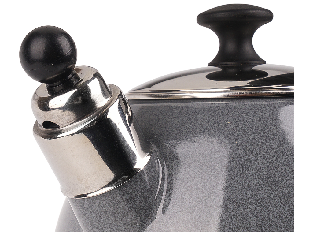 Чайник эмалированный Kamille, со свистком, 2,5л