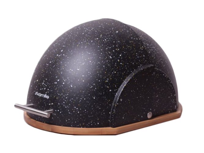 Хлебница из бамбука и пластика Kamille 38,5х26,5х20см