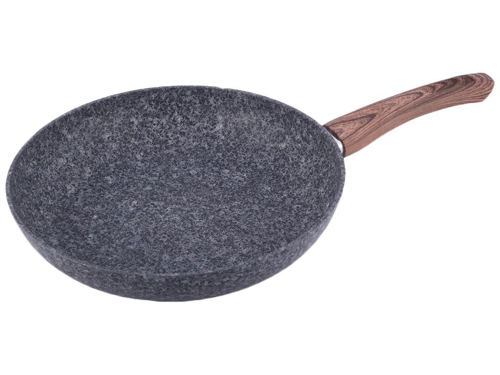 Сковорода алюминиевая с антипригарным покрытием PTFE Kamille 30см