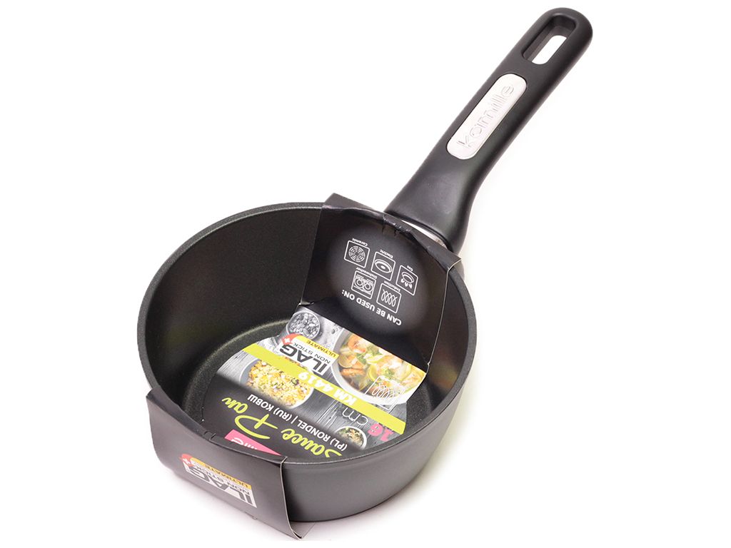 Ківш алюмінієвий Kamille з надміцним антипригарним покриттям ILAG 1,2л