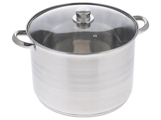 Кастрюля Kamille, из нержавеющей стали, 13л, 28x22см