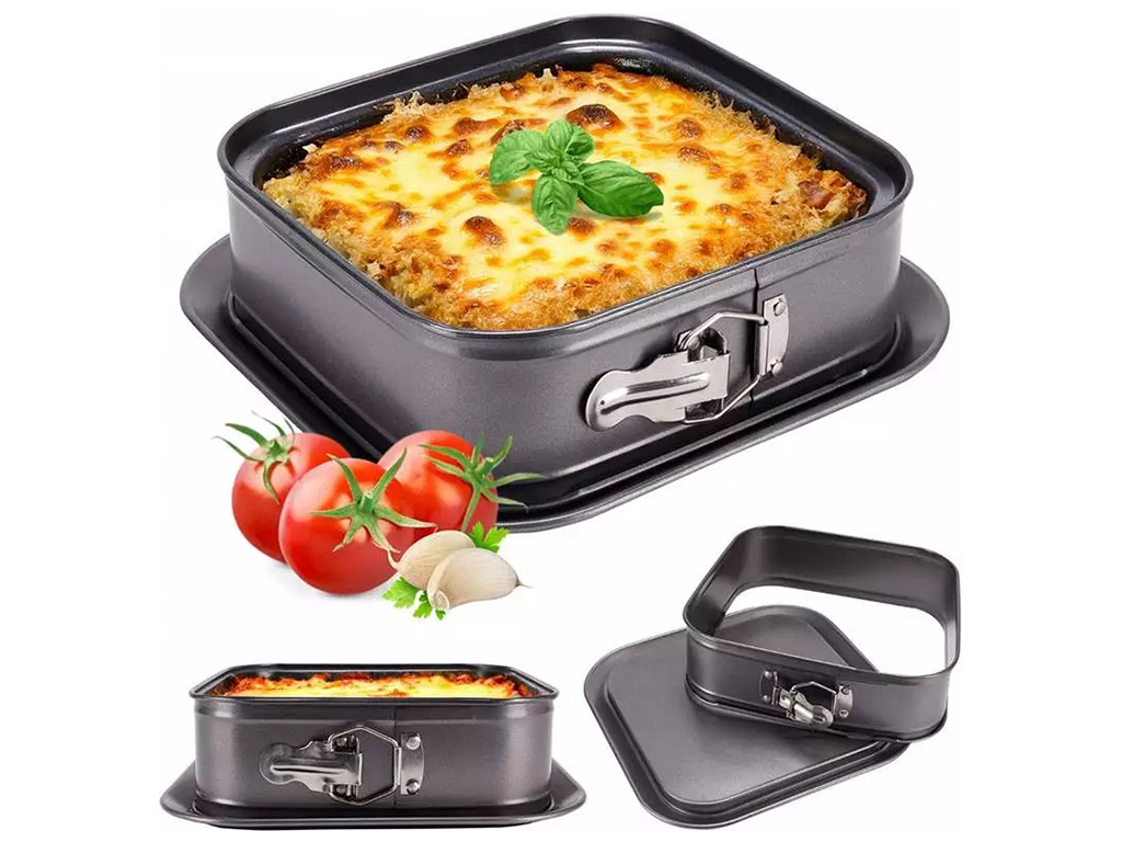 Форма для запекания Kamille, из углеродистой стали, 28х28х8см