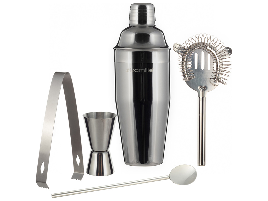 Набор для коктейлей Kamille, из нержавеющей стали