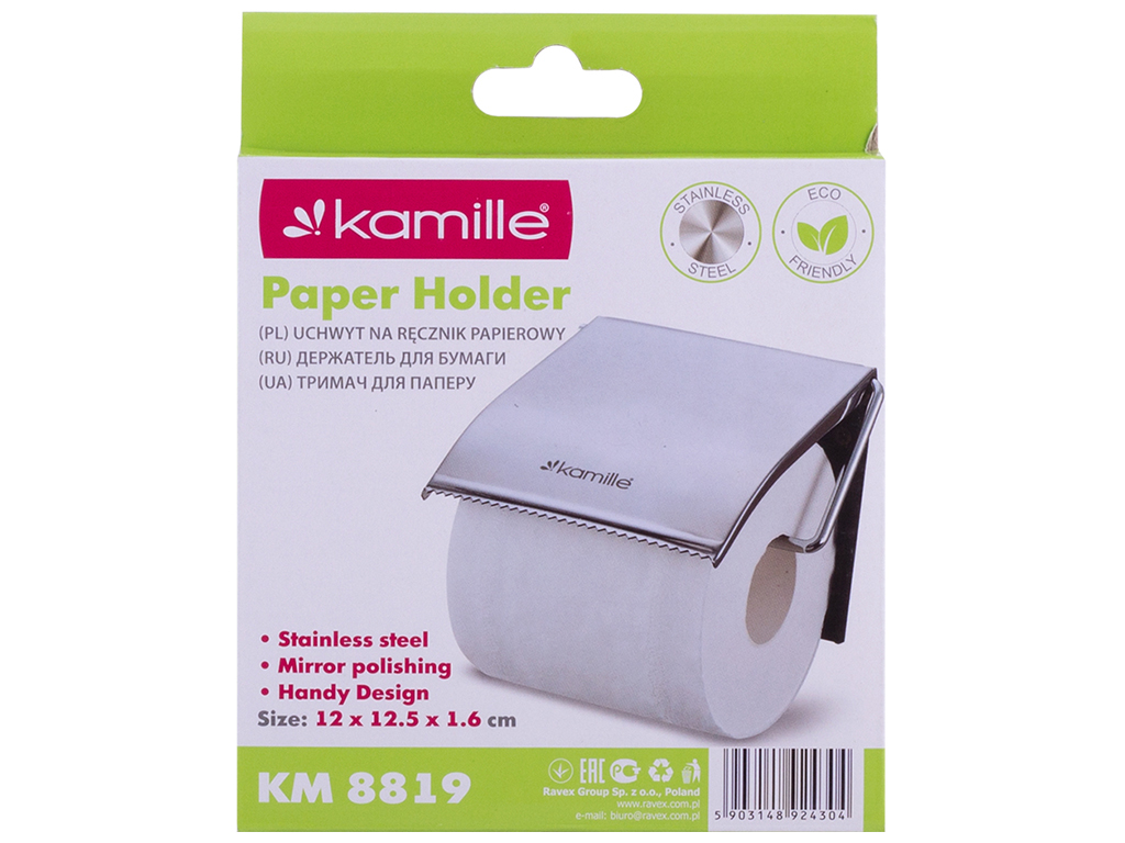 Тримач паперових рушників Kamille 13х12х2см