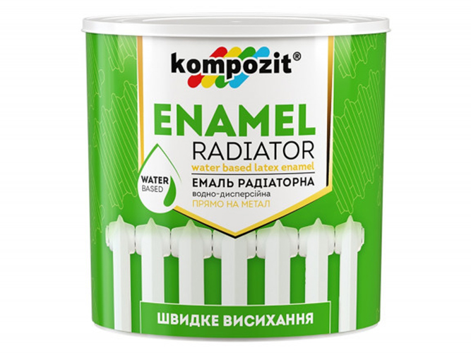 Емаль акрилова радіаторна Kompozit 0,3л (Композит)
