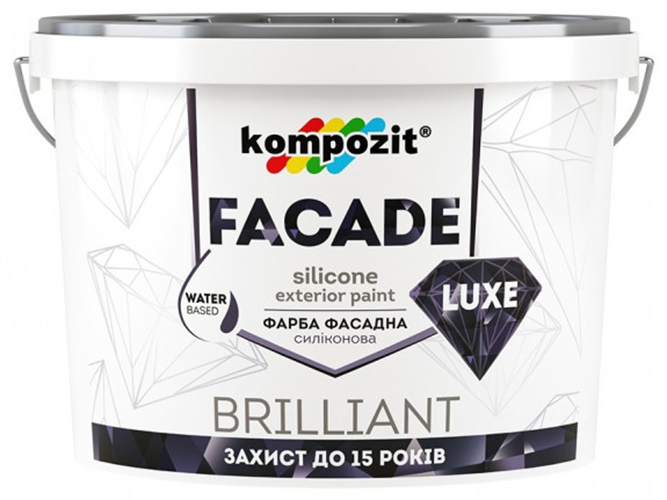 Краска фасадная Kompozit Facade Luxe 14кг (Композит Фасад Люкс)
