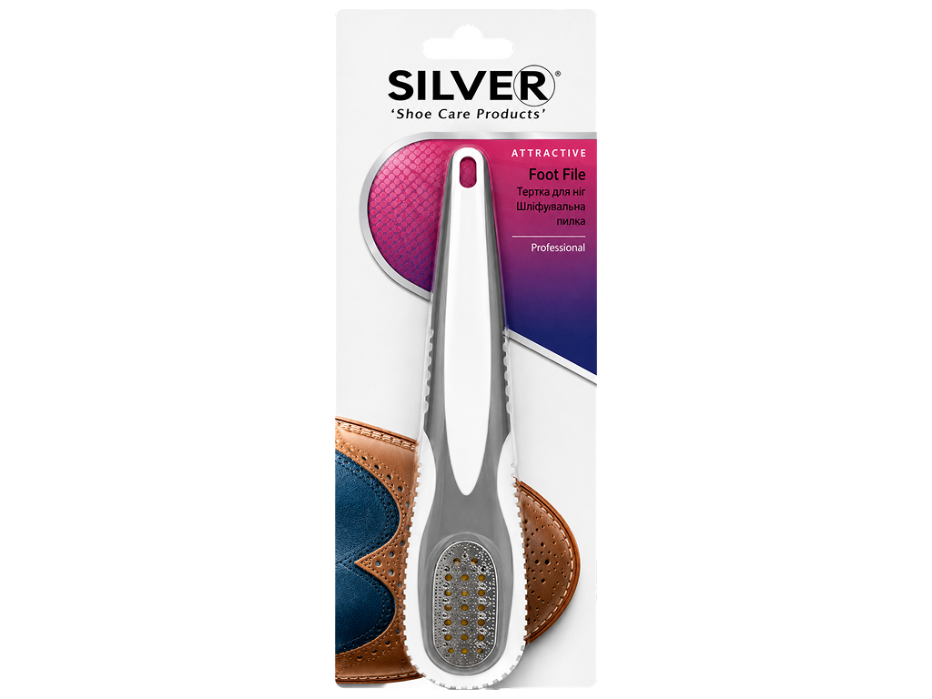 Щітка для догляду за взуттям Silver Shoe, для нубуку та замші, 4-стороння