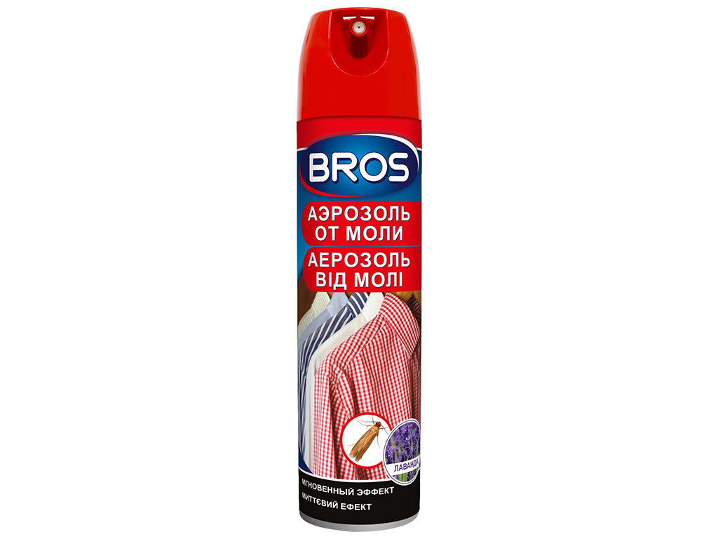 Аэрозоль от моли Bros, 150мл