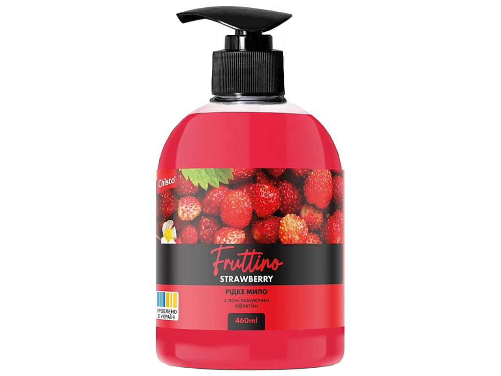 Жидкое мыло Chisto Fruttino Strawberry, 460мл