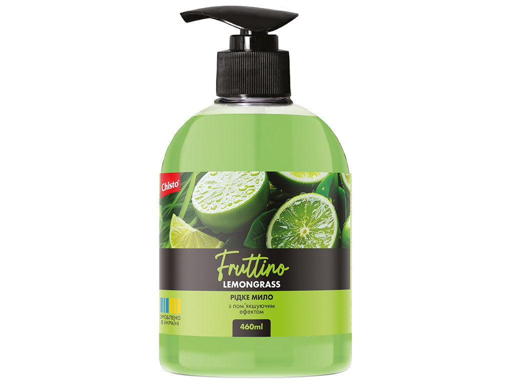 Жидкое мыло Chisto Fruttino Lemongrass, 460мл