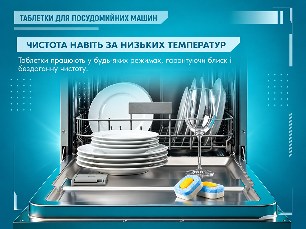 Таблетка для посудомийної машини Maxi Power Nanomatic, 1шт