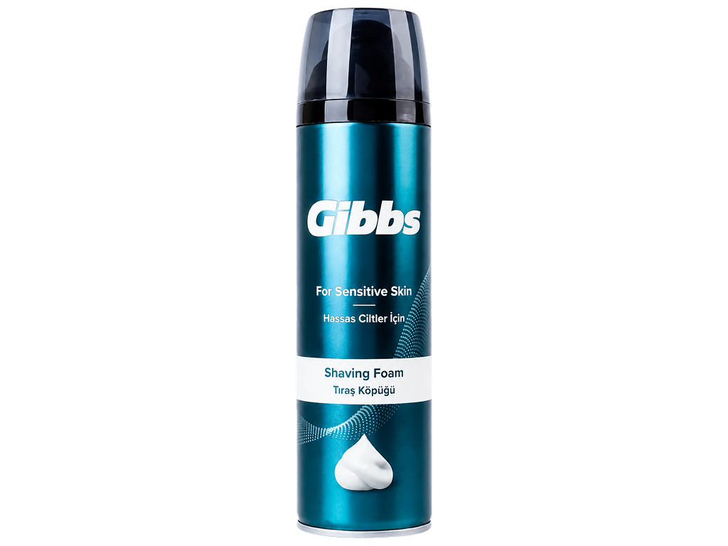 Пена для бритья Gibbs Sensitive Skin, 200мл
