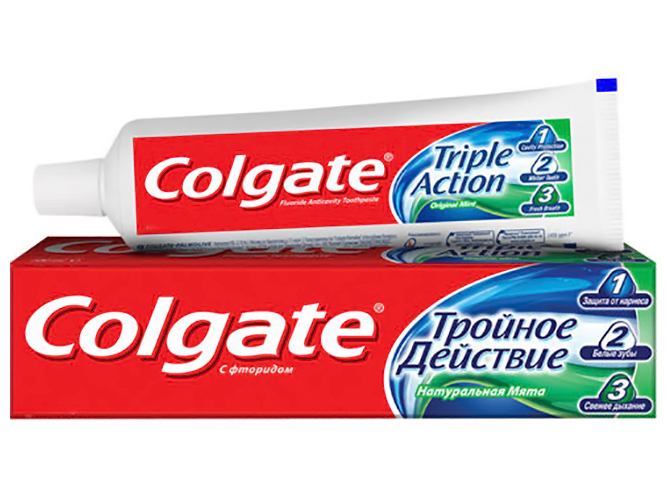 Зубна паста Colgate Потрійна дія, 50мл