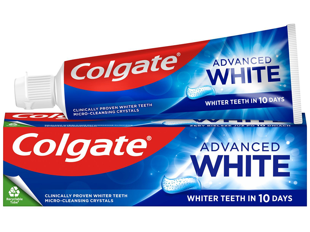 Зубная паста Colgate Комплексное отбеливание, 75мл