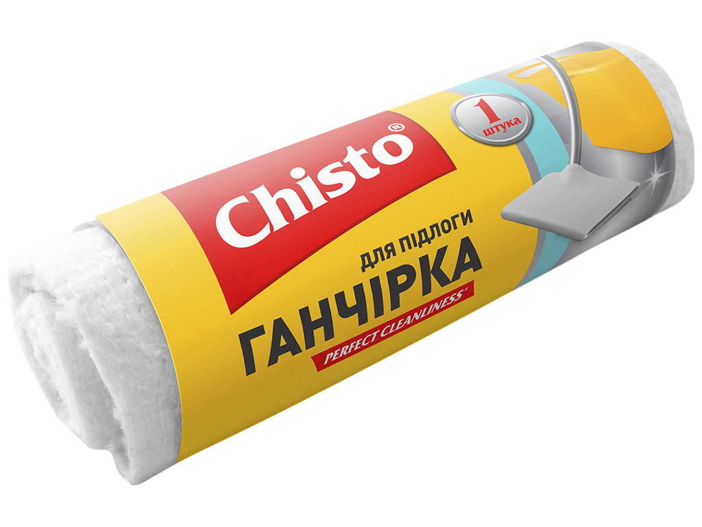 Тряпка для мытья пола Chisto Perfect Cleanliness, 50х60см, 1шт