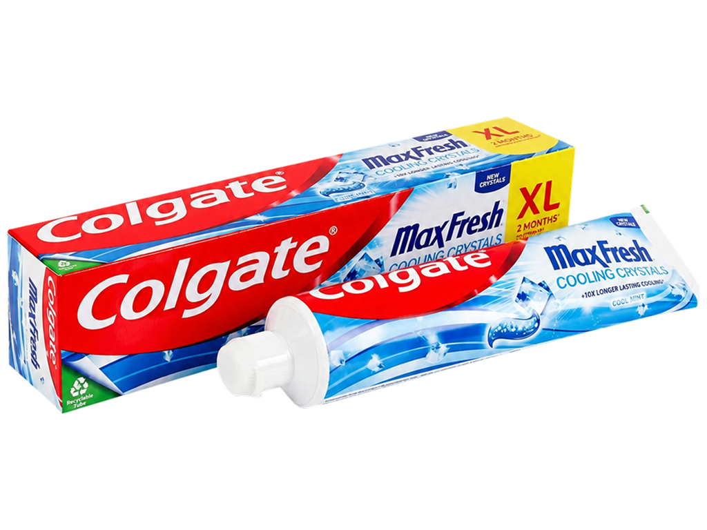 Зубная паста Colgate Max Fresh Cooling Crystals, гелевая, 125мл