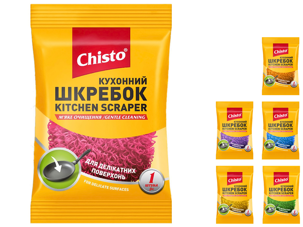 Скребок Chisto Мягкая очистка, 1шт