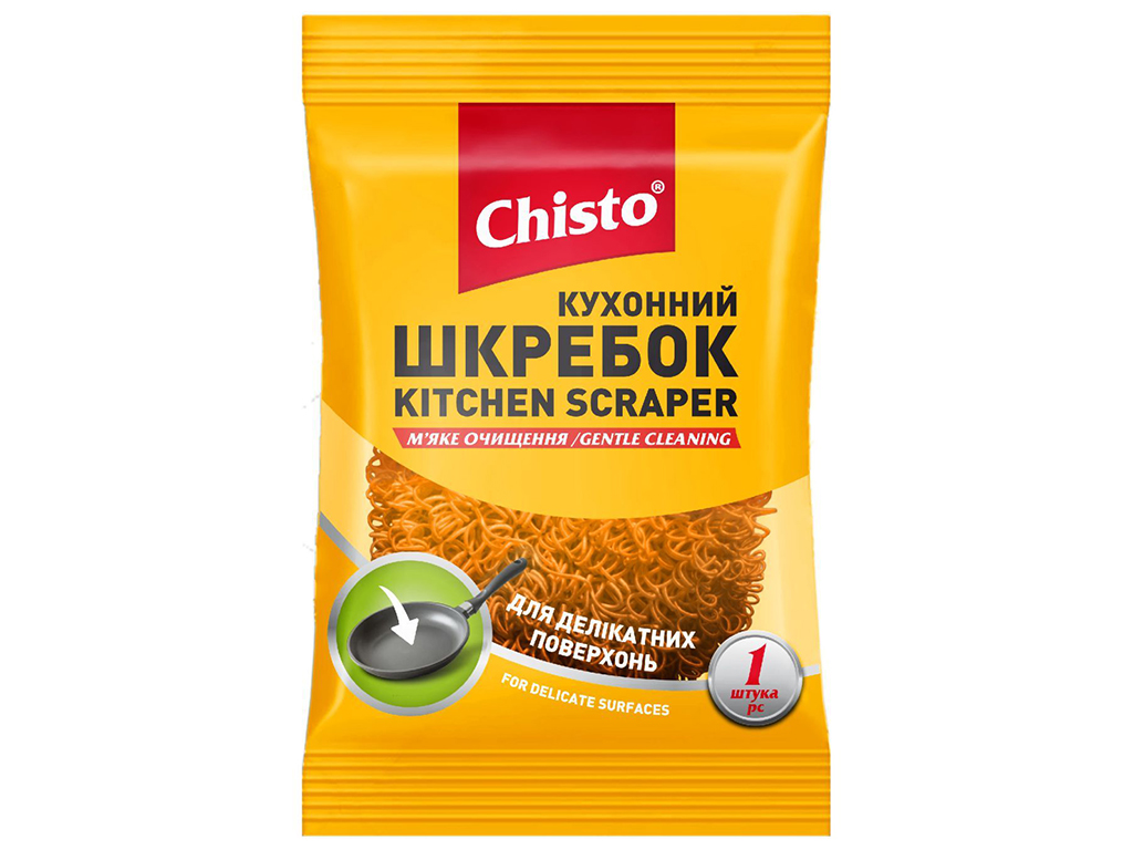 Скребок Chisto Мягкая очистка, 1шт