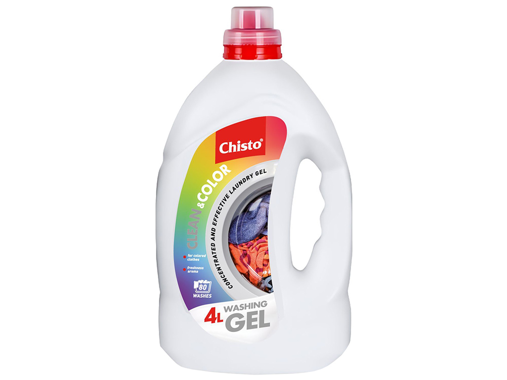 Гель для прання Chisto Clean & Color, 4л