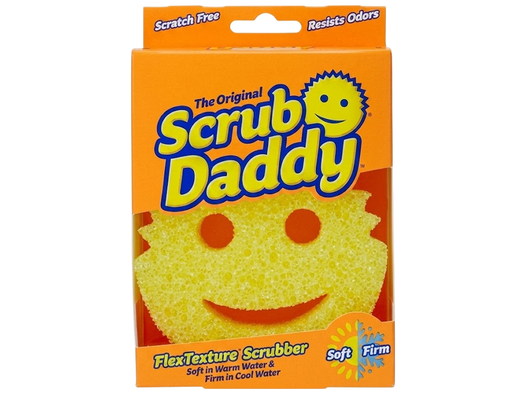 Кухонная губка Scrub Daddy Original, FlexTexture, жёлтая