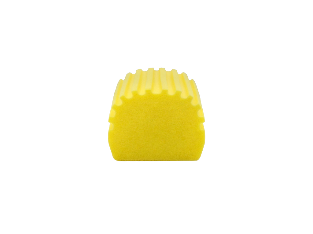 Губка для пилу Scrub Daddy Damp Duster, рельєфна, багаторазова, утримує пил, колір жовтий