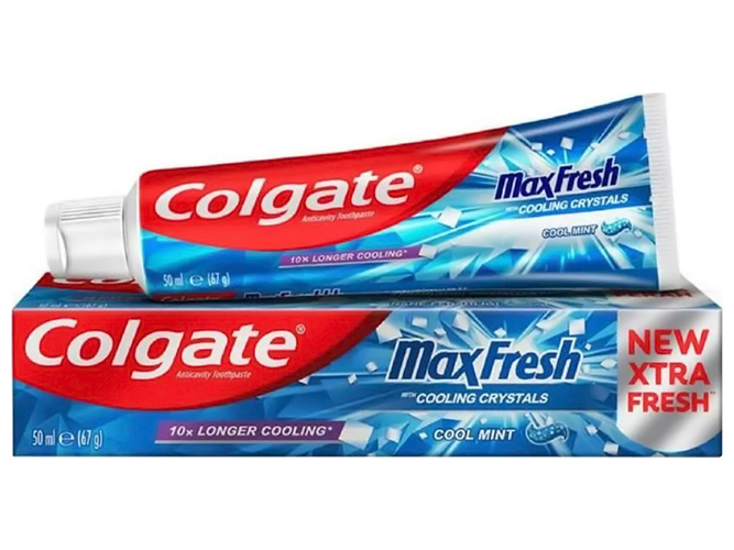 Зубная паста Colgate Макс Фреш Освежающие кристаллы, 50мл