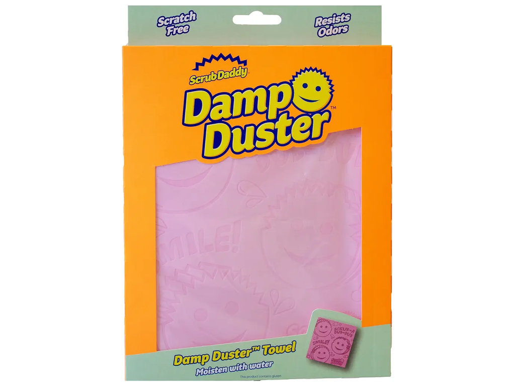 Салфетка для уборки Scrub Daddy Damp Duster, целлюлоза (цена за 1шт)