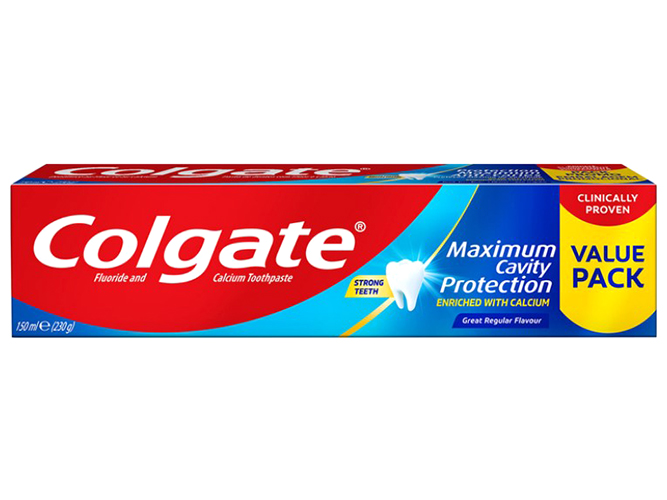 Зубна паста Colgate Максимальний захист від карієсу, 150мл