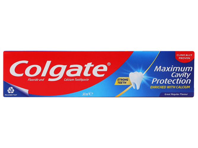 Зубна паста Colgate Максимальний захист від карієсу, 50мл