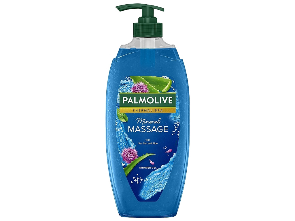 Гель для душа Palmolive Thermal Spa Минеральный массаж с морской солью и алоэ, 750мл