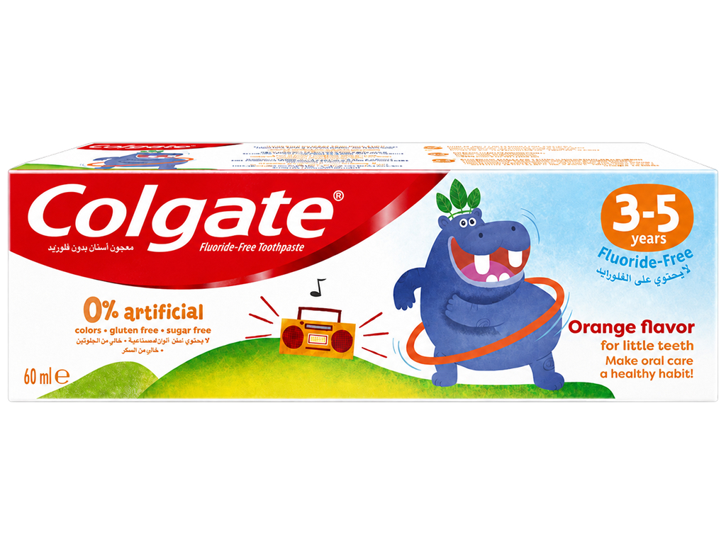 Зубная паста Colgate детская Orange, 3-5 лет, 60мл Зубная паста Colgate детская Orange, 3-5 лет, 60мл