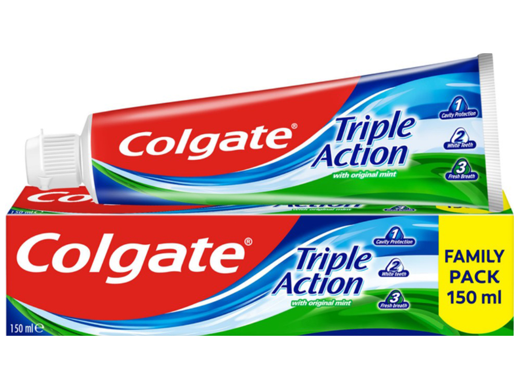 Зубна паста Colgate Потрійна дія, 150мл