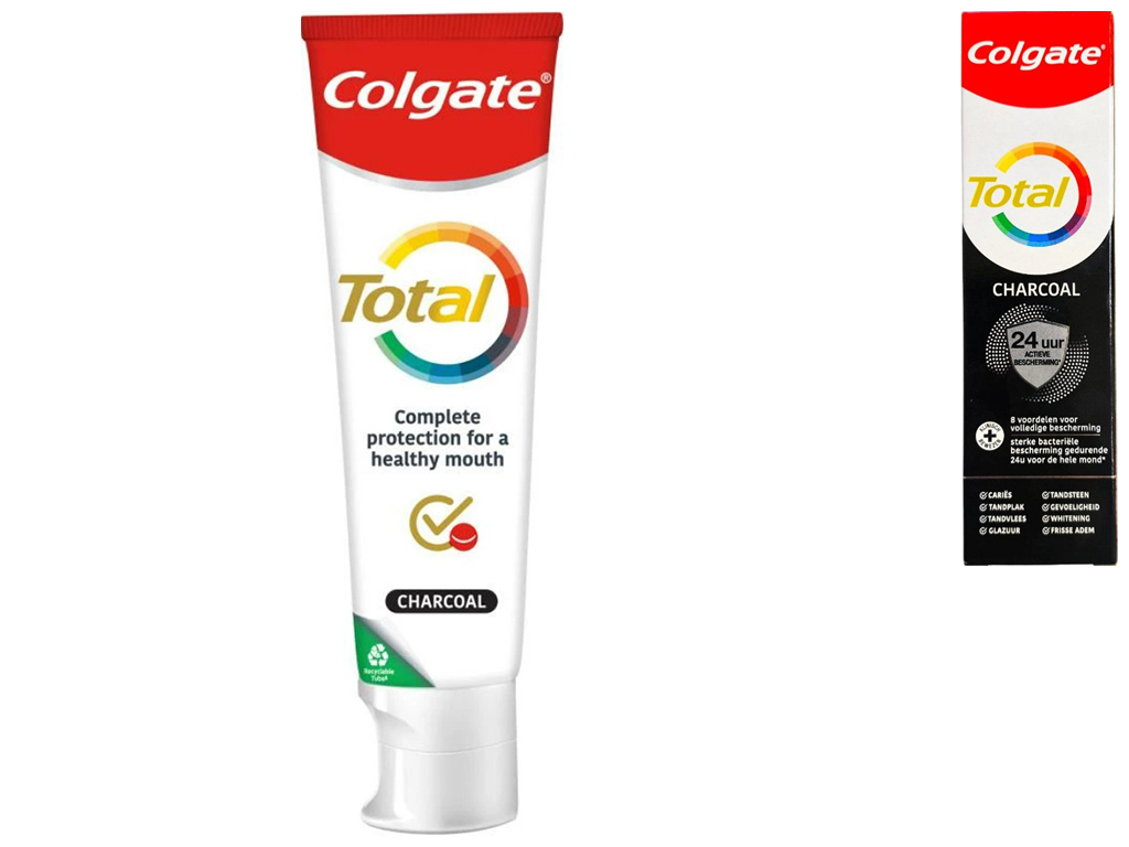 Зубна паста Colgate Тотал Деревне вугілля, 75мл