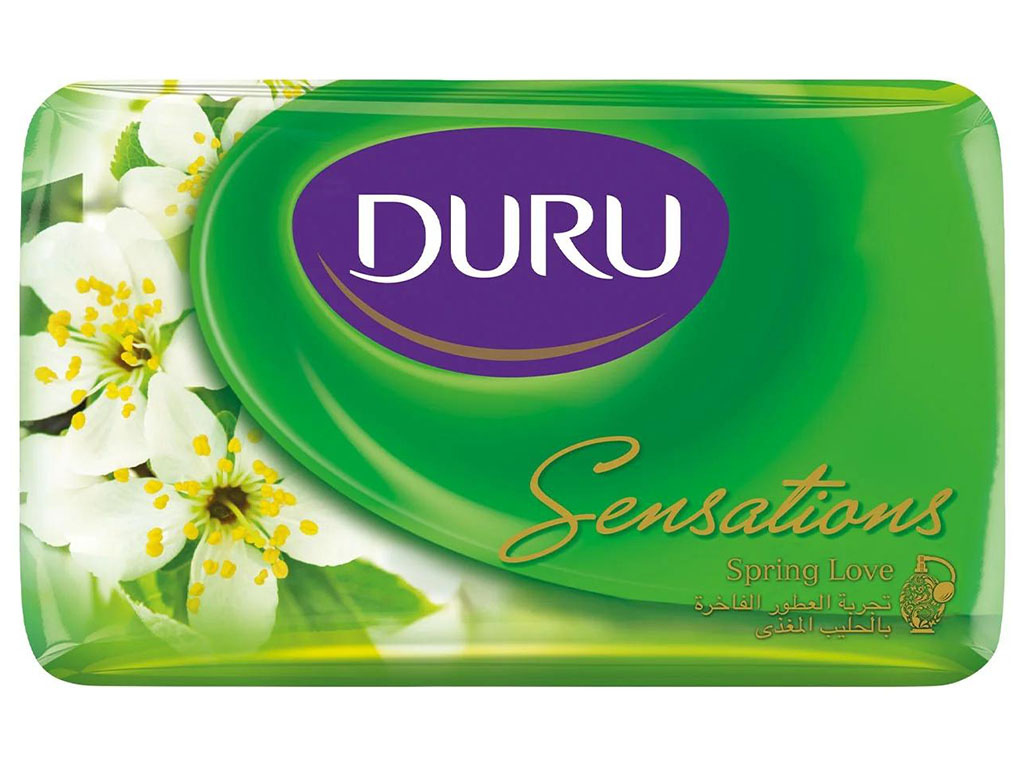 Туалетное мыло Duru Sensations Весеннее настроение, цветочный аромат, 80г