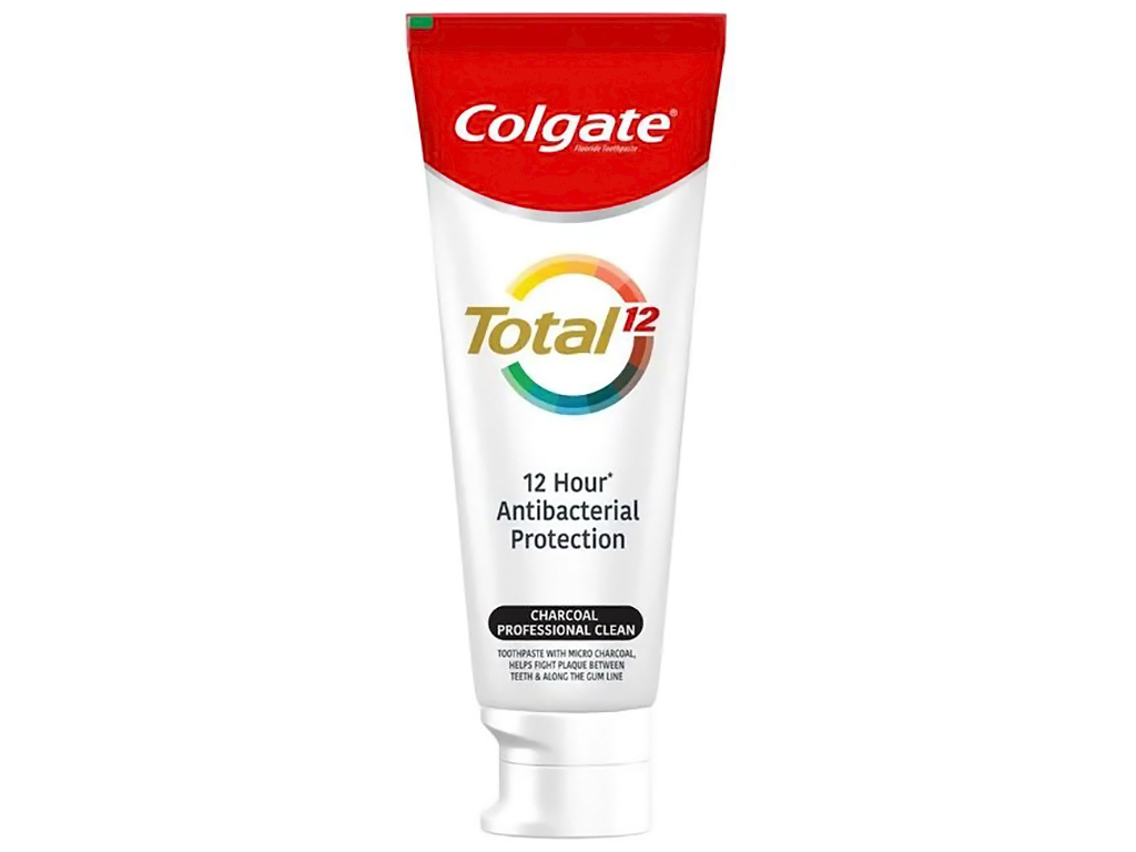 Зубна паста Colgate Тотал 12, Деревне вугілля, 75мл