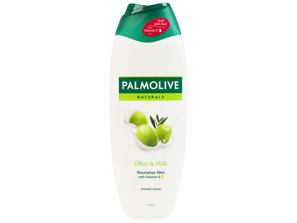 Крем-гель для душу Palmolive Naturals Olive & Milk, олива, молочко та вітамін E, 500 мл