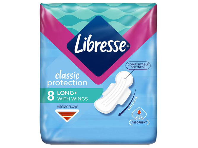 Прокладки гігієнічні Libresse Classic Protection Long, 8шт