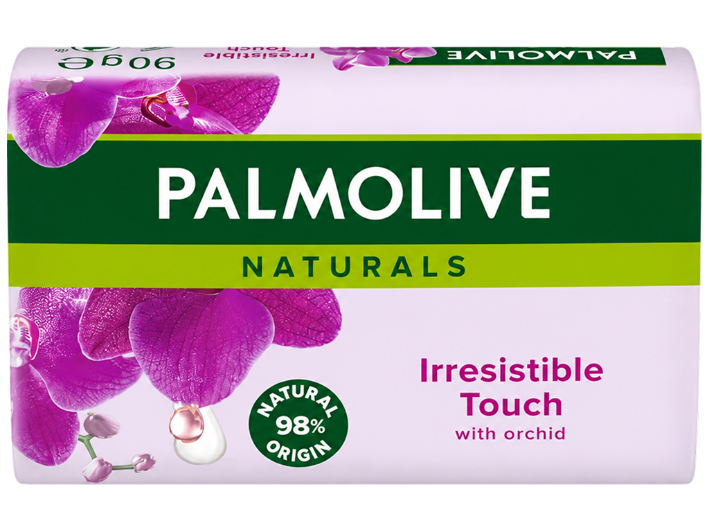 Мило тверде Palmolive Naturals Irresistible Touch, орхідея та молочко, 90 г