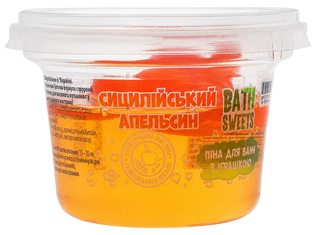 Піна для ванни Bath Sweets Сицилійський апельсин,120 мл