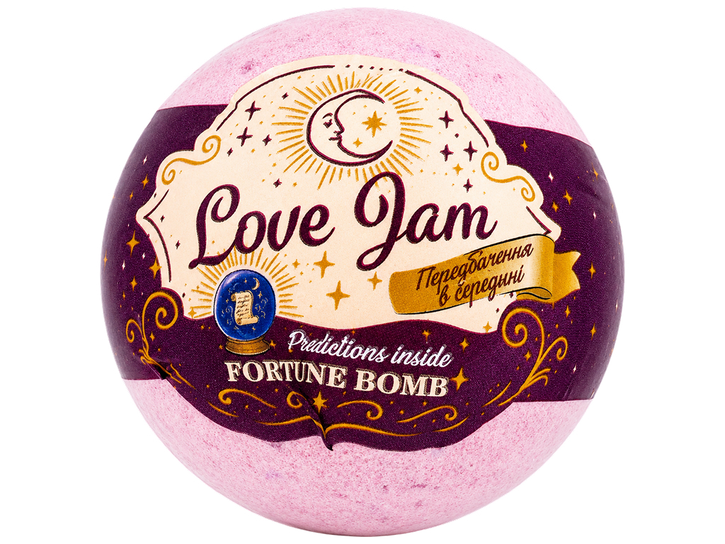 Бомбочка для ванны Bath Sweets Love Gem, с предсказанием внутри, 135 г